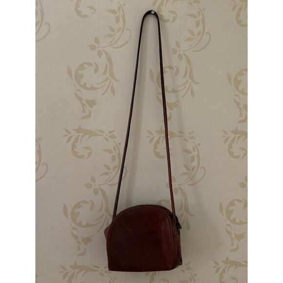 Margot Leather 100% Leather Brown Cross Body Handbag - Picture 4 of 7